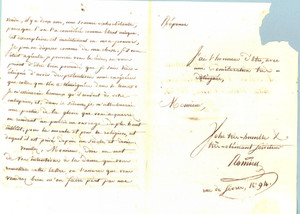 Documento originale, autentico 1825 PARIS ROMIEU vende opera di Pierre Corneille all abate Jean LABOUDERIE 1