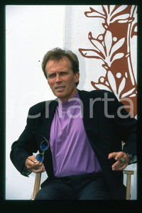 35mm vintage slide* 1995 VENEZIA Peter WELLER Mostra del cinema Ritratto (2)