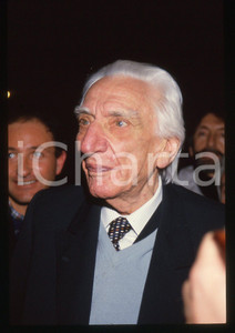 35mm vintage slide* 1985ca MILANO Cesare MUSATTI al Piccolo Teatro (13)