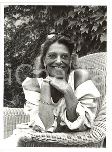 1985 ca VENEZIA - CINEMA Ritratto di Melina MERKOURI *Foto VINTAGE 18x24 cm