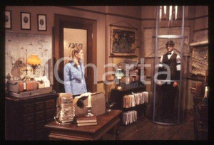 35mm vintage slide* 1997 TV "SABRINA TEENAGE WITCH" MEETING DAD'S GIRLFRIEND (1)