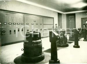 Fotografia d epoca originale 1936 MILANO Centrale impianto acqua potabile via Benedetto MARCELLO Fotografia 1