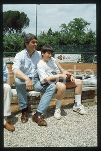 35mm vintage slide* 1991 PERUGIA - Dino e Augusto DE MEGNI - Ritratto (5)