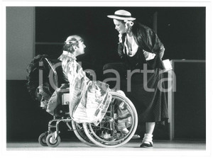 Fotografia d epoca originale 1986 Gianni CONVERSANO Valeria MORICONI Tutto Ã¨ bene quel che finisce bene 1