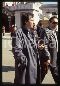 35mm vintage slide* 1986 MILANO Nino SINDONA al funerale di Michele SINDONA (8)