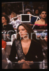 35mm vintage slide* 1990 ca RAI DUE - LA RETE Laura LATTUADA Ritratto (2)