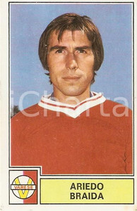 Oggetto da collezione cartaceo PANINI  CALCIATORI 1971  1972 Figurina Ariedo BRAIDA Serie A VARESE 1