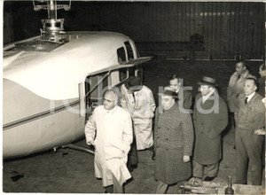 1959 CASCINA COSTA Presentazione elicottero AGUSTA BELL 102 *Foto 18x13 cm