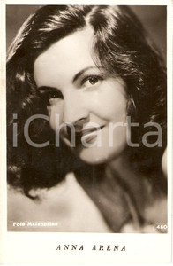 Cartolina originale da collezione 1940 circa Attrice ANNA ARENA Cartolina FP NV 1