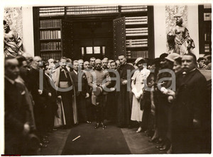 Fotografia d epoca originale 1933 MILANO Ambrosiana, Duca di Bergamo, SavoiaGenova 1