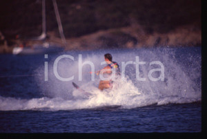 35mm vintage slide*1992 LISCIA DI VACCA - Todd McKEE durante sci nautico 2