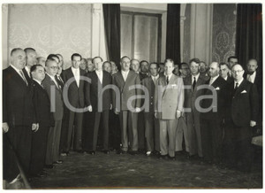 1953 ROMA Governo DE GASPERI VIII - Giuramento dei sottosegretari *Foto 18x13 cm