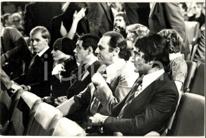 1970 ca SALSOMAGGIORE Raffaella CARRA' Gianni BONCOMPAGNI Renzo ARBORE *Foto