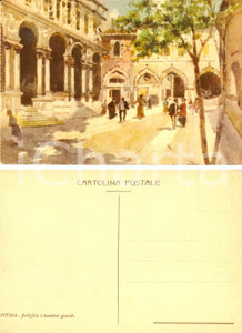Cartolina originale da collezione 1930 ca FARMACEUTICA Cartolina per il consumo di FITINA *ILLUSTRATA FP NV 1
