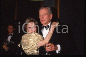 35mm vintage slide* 1981 ca CANNES Joseph COTTEN and Patricia MEDINA (25)