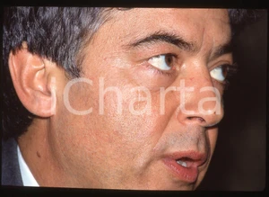 Fotografia d epoca originale 35mm vintage slide 1991 ca Claudio MARTELLI Conferenza Ministero Giustizia 20 1