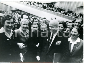 1961 MOSCA XXII Congresso Partito Comunista - Nikita KRUSCIOV *Foto 18x13 cm