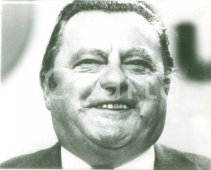 Fotografia d epoca originale 1975 GERMANIA Franz Josef STRAUSS candidato cristianodemocratico CDU/CSU Foto 1