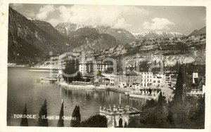 Cartolina originale da collezione 1931 NAGO-TORBOLE (TN) Veduta del paese e del Lago di GARDA *Cartolina FP VG 1