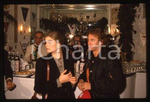 35mm vintage slide* 1986 ca CINEMA Mariel HEMINGWAY and Steve CRISMAN (2)