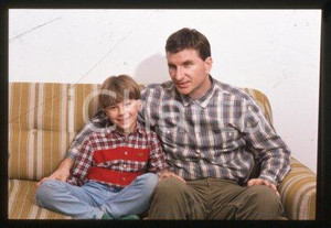 35mm vintage slide* 1988 ca ITALY "UN BAMBINO" Actor Matteo BELLINA Oscar (8)