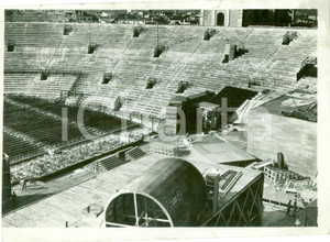 Fotografia d epoca originale 1938 VERONA All ARENA si allestisce palco per NABUCCO Fotografia 1