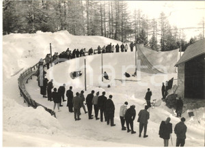 1959 ST. MORTIZ Campionati mondiali di BOB a due - Atleti in gara *Foto 18x13
