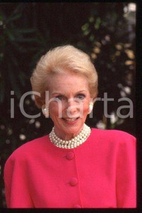 35mm vintage slide* 1992 CERNOBBIO VILLA ERBA American actress Janet LEIGH (21)