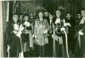 Fotografia d epoca originale 1937 MILANO Inaugurazione anno giudiziario alla Corte d Appello Fotografia 1