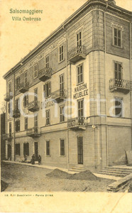 Cartolina originale da collezione 1910 ca SALSOMAGGIORE TERME (PR) Albergo VILLA OMBROSA *Cartolina FP VG 1