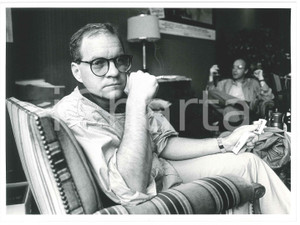 Fotografia d epoca originale 1985 CINEMA Regista Leonard SCHRADER  Ritratto  Foto 24x18 cm 1