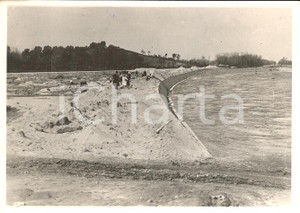 Fotografia d'epoca originale 1933 ROSARNO (RC) Sistemazione del fiume MESIMA Foto 1