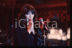 35mm vintage slide* 1985ca MUSICA Juliette GRÉCO Ritratto della cantante (19)