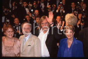 35mm vintage slide* 1998 CANNES Gérard DEPARDIEU Claude BERRI Jeanne MOREAU (2)