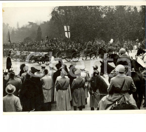 Fotografia d epoca originale 1935 ca MILANO Rassegna Militare per Genetliaco Vittorio Emanuele III Foto 1