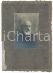 Fotografia d epoca originale 1910 ca BELLAGIO Ritratto maschile  Fotografia G. THANHOFFER 19x27 cm 1