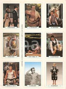 Oggetto da collezione cartaceo 1985 PLAYMEN Lotto 9 carte da gioco GOLIARDICHE EROTICHE Ill. A. PISTACCHI 1