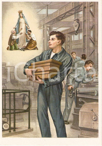 Cartolina originale da collezione 1969 DUBINO Fraz. NUOVA OLONIO SO Ricovero Madonna del lavoro Cartolina FG NV 1