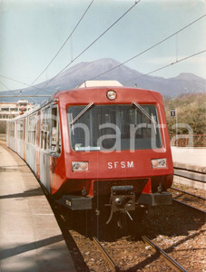 Fotografia d epoca originale 1975 ca NAPOLI Circumvesuviana Elettrotreno SFSM ETR 001 Fotografia 1