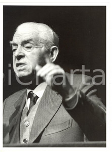 1985 ca CONVEGNO PRI Discorso di Leo VALIANI *Fotografia 18x24 cm