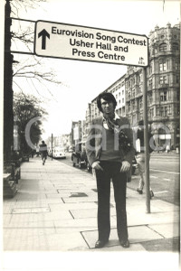Fotografia d epoca originale 1972 EDINBURGH Eurovision Song Contest  Nicola DI BARI Foto 1 1