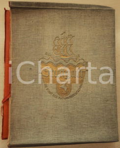 Libro, pubblicazione d epoca 1937 STUTTGART  Die Stadt der Auslandsdeutsche Cofanetto 16 stampe 1