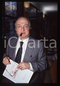 35mm vintage slide* 1995 ca MILANO Sergio VACCÀ Ritratto del professore (1)