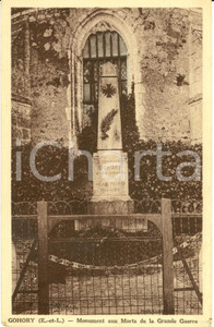 Cartolina originale da collezione 1920 ca GOHORY (FRANCIA) Monument aux Morts de la Grande Guerre *Cartolina FP NV 1