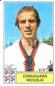 Oggetto da collezione cartaceo PANINI - CALCIATORI 1971 - 1972 Figurina Comunardo NICCOLAI *Serie A CAGLIARI 1