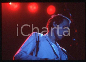 35mm vintage slide* 1981 MUSIC British rock band DIRE STRAITS Mark KNOPFLER (69