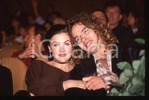 35mm vintage slide* 1994ca THREE OF HEARTS Toulouse HALLYDAY, Sherilyn FENN (29)