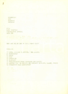 Oggetto da collezione cartaceo 1981 BOLLETTINO COMITATO CENTRALE Bilancio attività partito Ciclostile 1