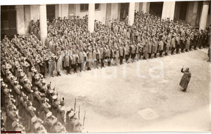Fotografia d epoca originale 1936 MILANO Giuramento universitari fedeltÃ  al Fascismo 1