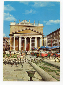Cartolina originale da collezione 1970 TRIESTE Chiesa SANT'ANTONIO TAUMATURGO Bar COCA-COLA *Cartolina ANIMATA FG 1